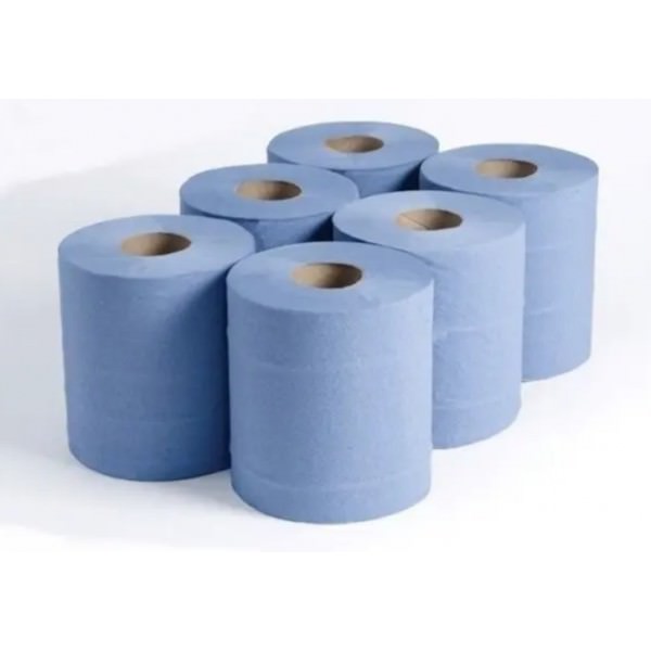 PAPEL CHEMINE EXTRA 0.8KG LAMINADO AZUL – Bobina de papel secamanos
