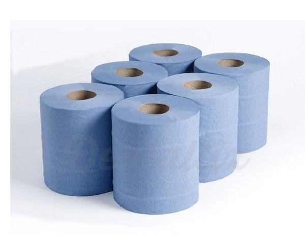 BOBINA INDUSTRIAL EXTRA 4,5KG. – Carta 3 strati laminata blu scuro, 2 pz.