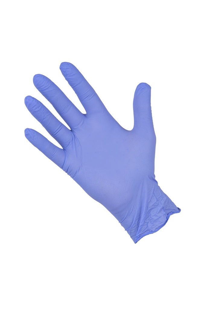 GUANTES SUPREME DE NITRILO VIOLETA – LUNA nitril kesztyű, púdermentes 3,5g