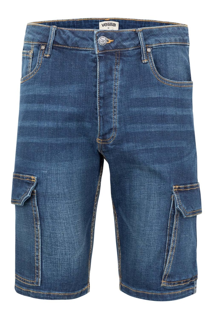 BERMUDA DENIM STRETCH 103017S – Bermuda de travail élastique, Velilla