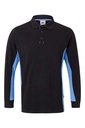 POLO BICOLOR ML 105514 – Polo manga larga laboral Velilla