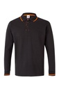 POLO BICOLOR ML 105515 – Polo manica lunga con dettagli a contrasto