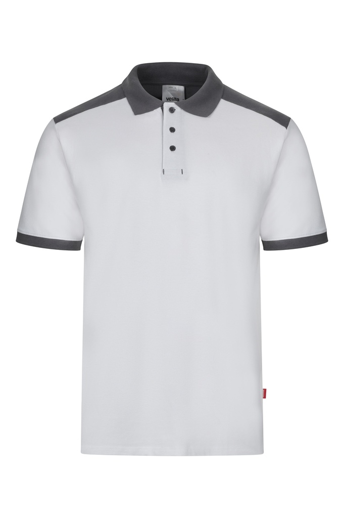 POLO STRETCH BICOLOR MC 105519S – Polo stretch bicolore Velilla