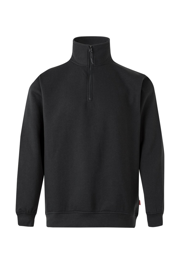 SUDADERA MEDIA CREMALLERA 105702 – Sudadera laboral cuello alto VELILLA