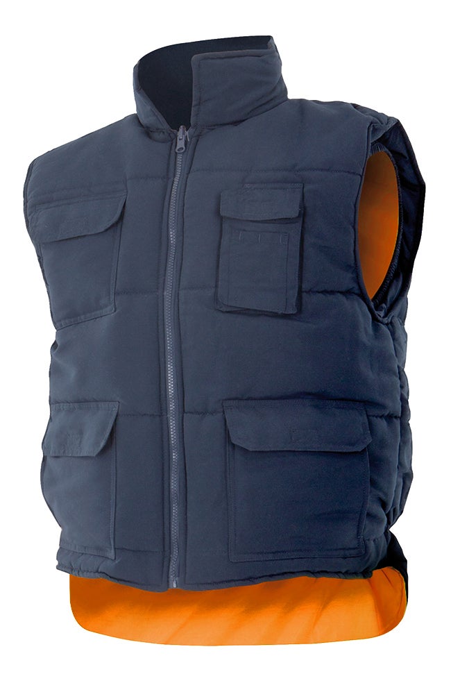 CHALECO REVERSIBLE AV 148 – Chaleco alta visibilidad multibolsillos Velilla