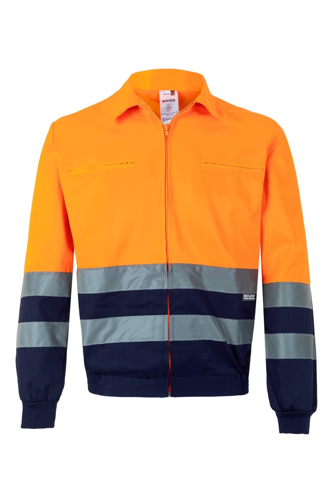 CAZADORA BICOLOR AV 153 VELILLA – Kétszínű láthatósági munkakabát
