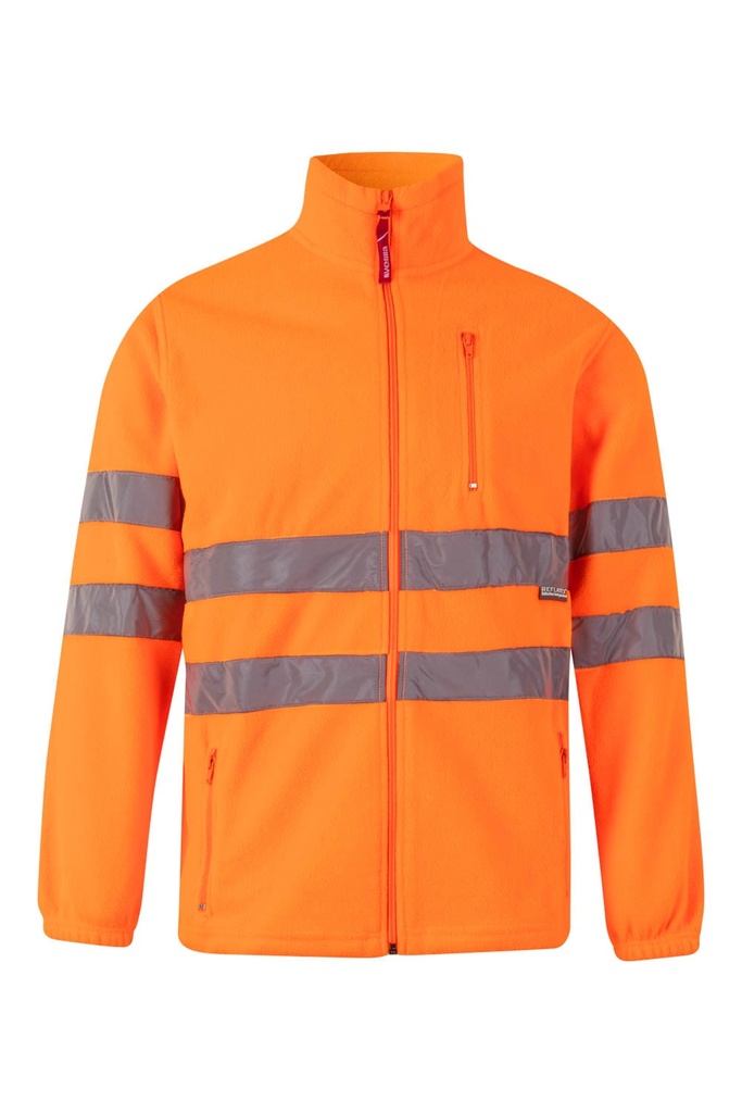 CHAQUETA POLAR AV 181 – Giacca in pile catarifrangente VELILLA