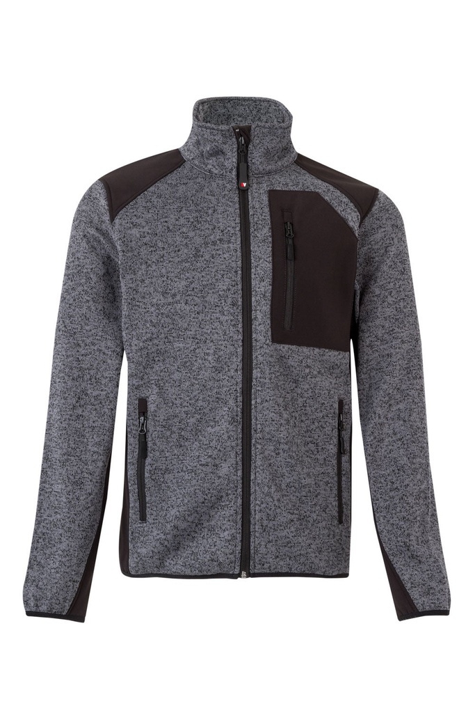 CHAQUETA PUNTO AFELPADO 206008 – Munkakabát Soft Shell megerősítéssel