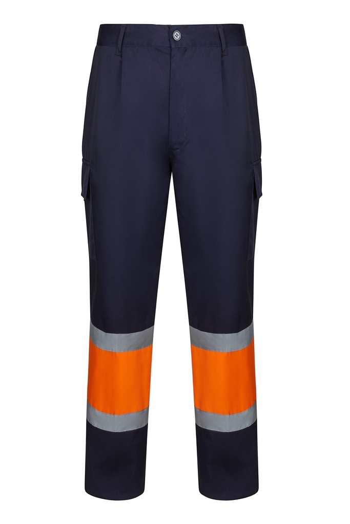 PANTALÓN BICOLOR AV 303003 – Calças de alta visibilidade 5 bolsos VELILLA