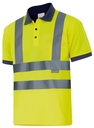 POLO BICOLOR MC AV 305502 – Polo haute visibilité Velilla manches courtes