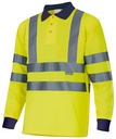 POLO BICOLOR ML AV 305503 – Polo de alta visibilidad Velilla