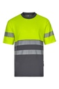 CAMISETA ALGODÓN BICOLOR MC RS 305509 – Camiseta reflectante VELILLA