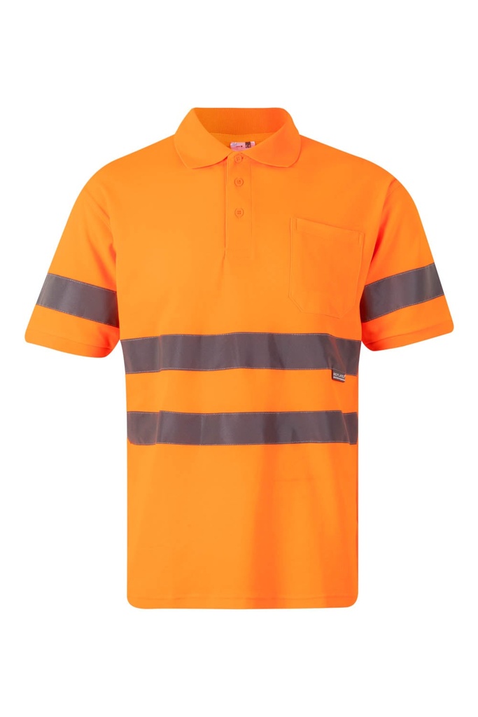 POLO ALGODÓN MC AV 305512 – VELILLA fényvisszaverő munkapóló