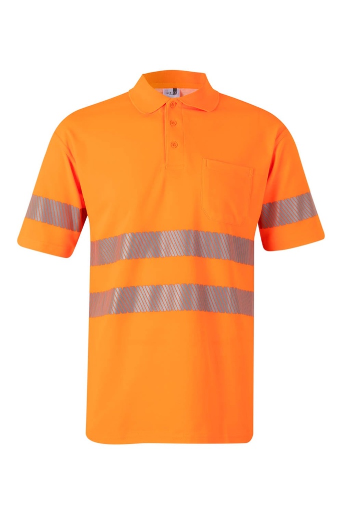 POLO ALGODÓN MC RS 305522 – Polo reflectante segmentado VELILLA