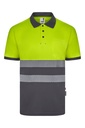 POLO GRS BICOLOR MC RS 305533 VELILLA – Polo reciclado com proteção UV