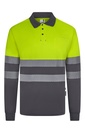 POLO GRS BICOLOR ML RS 305535 VELILLA – Polo riciclata manica lunga