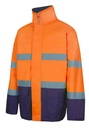 PARKA BICOLOR AV 306002 – Parka de alta visibilidade impermeável VELILLA