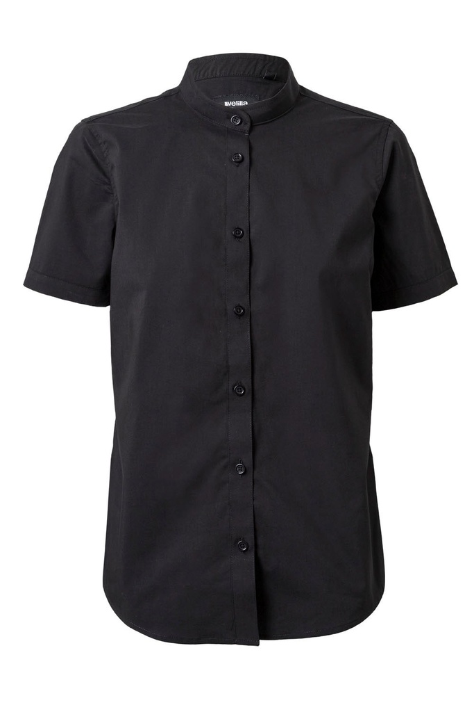 CAMISA STRETCH MC MUJER 405014S – Camisa manga curta, cintada, VELILLA
