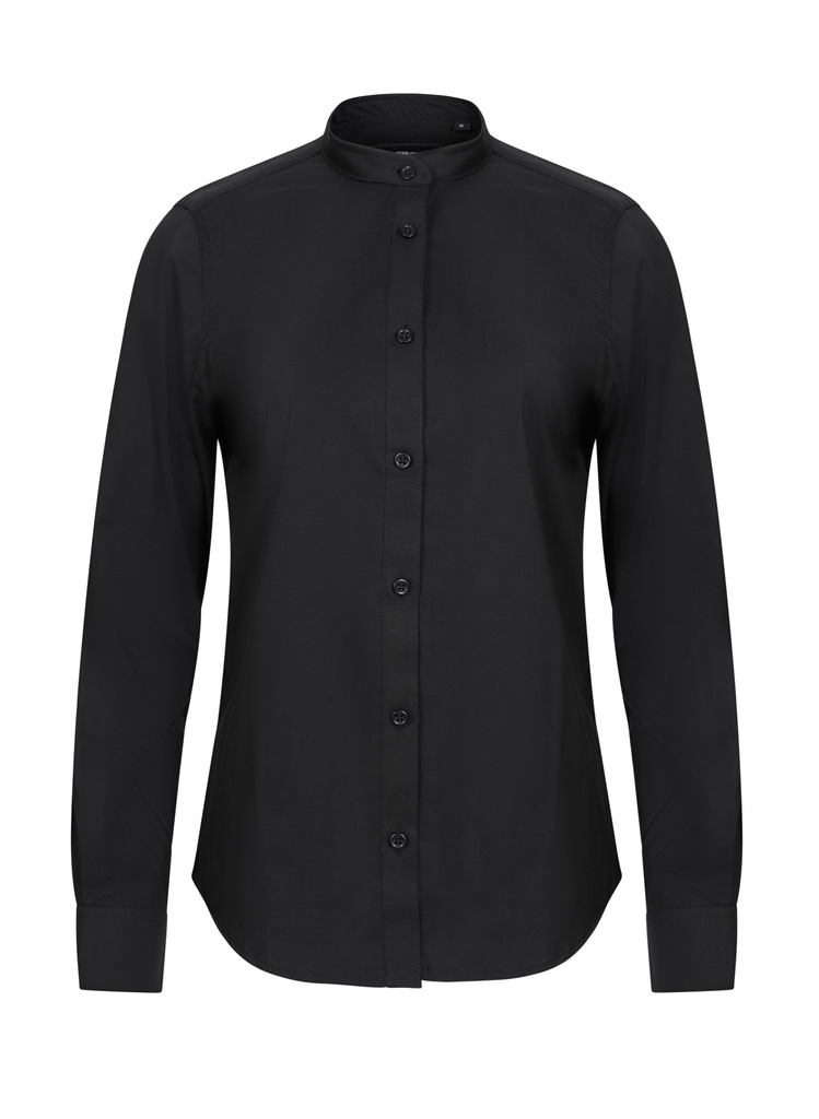 CAMISA STRETCH ML MUJER 405015S – Női állógalléros hosszú ujjú ing VELILLA