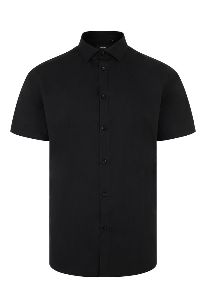 CAMISA STRETCH MC HOMBRE 405016S – Camicia maniche corte, collo italiano, VELILLA