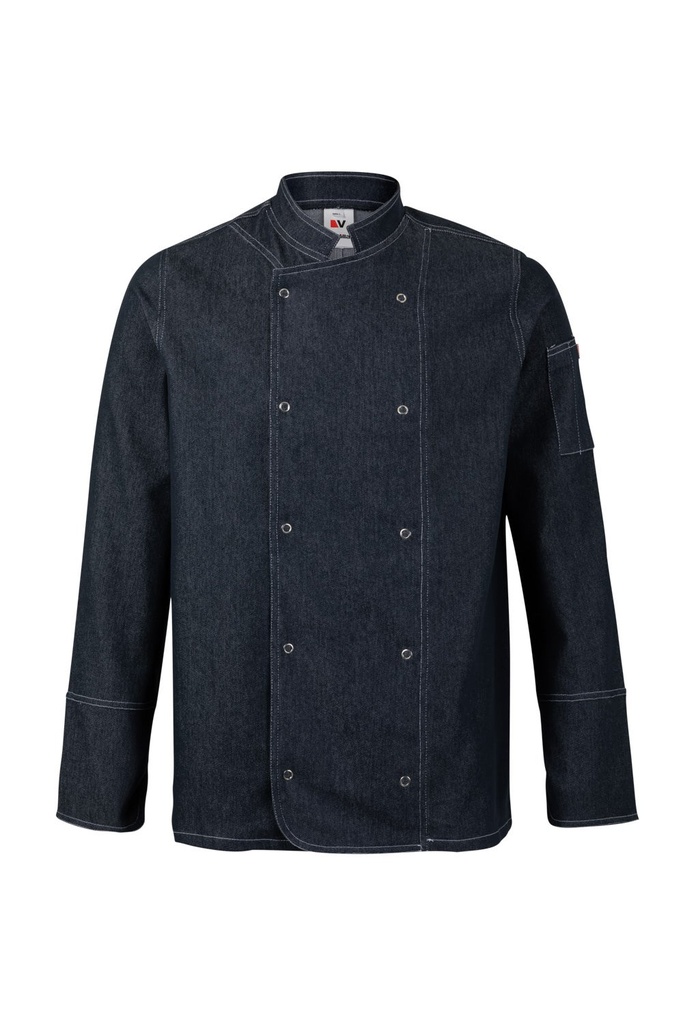 CHAQUETA COCINA DENIM ML 405207 – Chaqueta elástica VELILLA