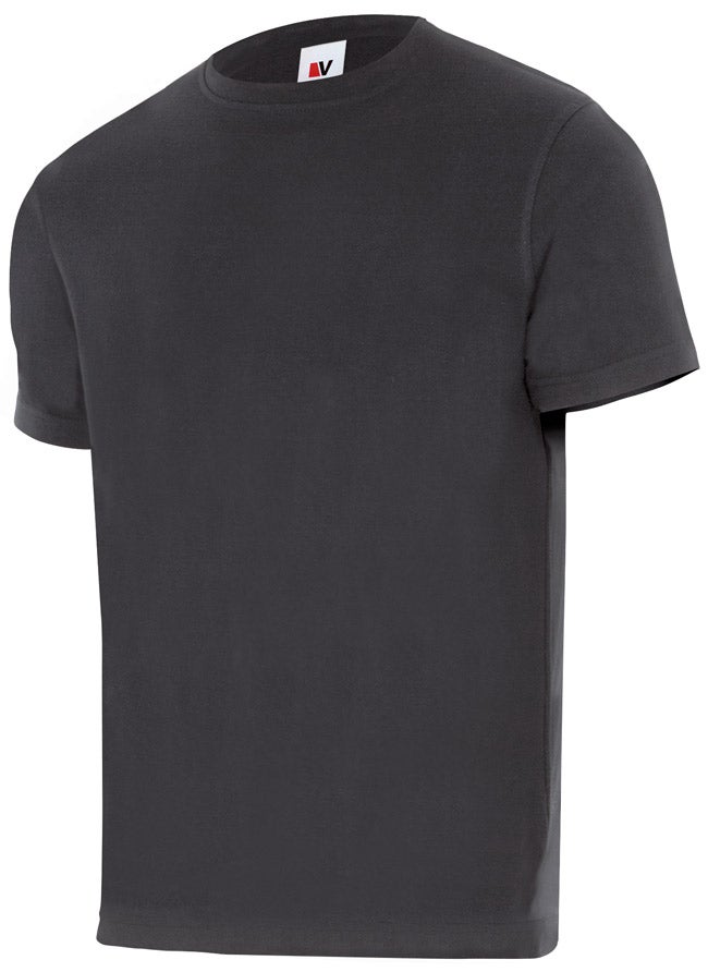T-SHIRT 100% COTON HOMME 405502 – T-shirt de travail col côtelé Velilla