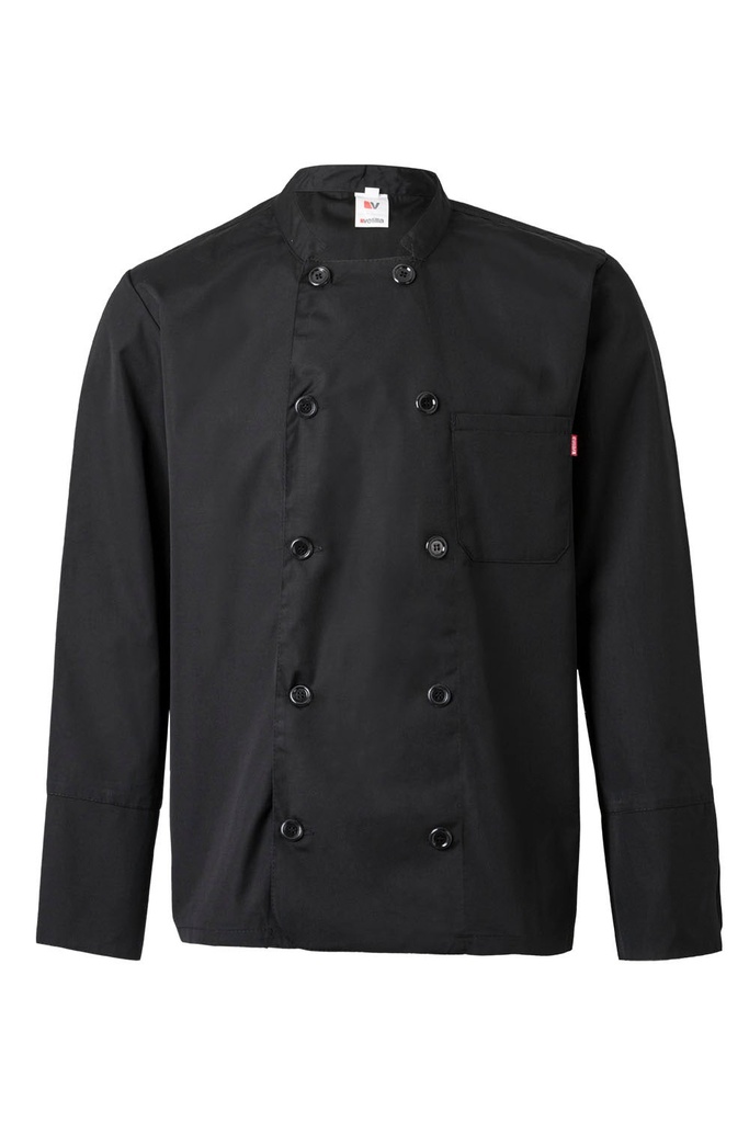 CHAQUETA COCINA ML 434 – Veste clinique croisée classique Velilla