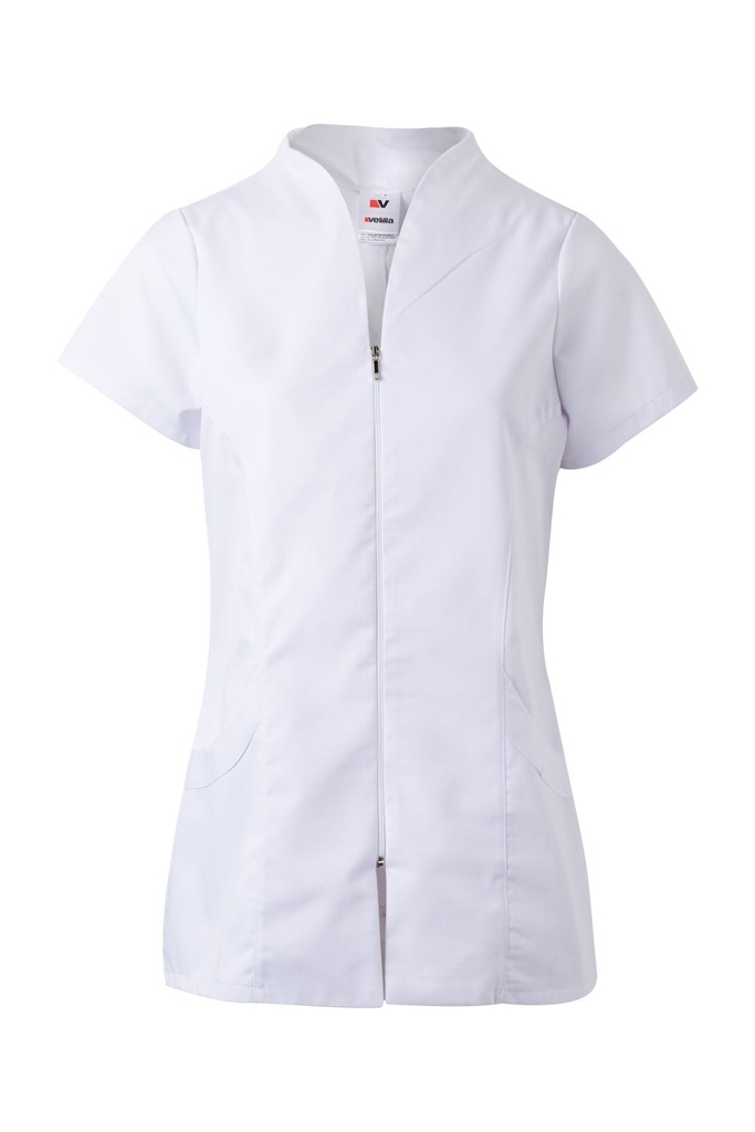 CAMISOLA PIJAMA CREMALLERA 535202 – Casaca sanitaria con cremallera VELILLA