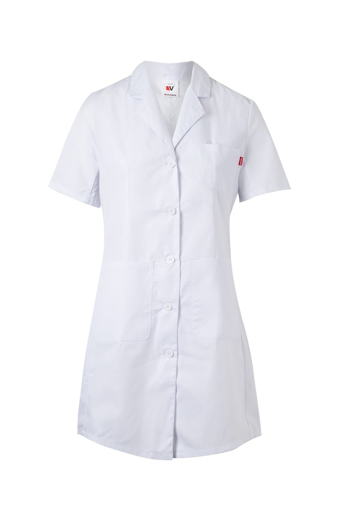 VELILLA BATA MC MUJER 539003 – Blouse médicale femme cintrée XL