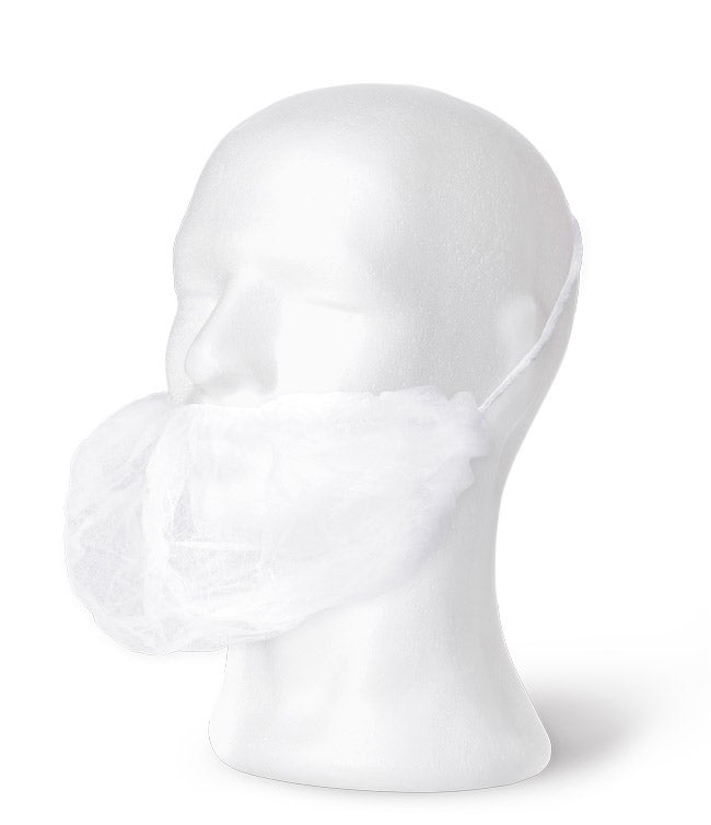 CUBREBARBAS DESECHABLE – Protège-barbe jetable, VELILLA, 100 unités
