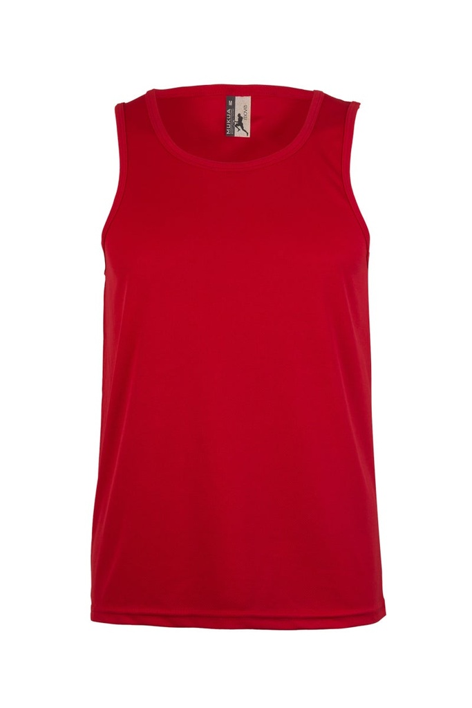 CAMISETA TÉCNICA TIRANTES MK525V – Camiseta deportiva UNISEX MUKUA