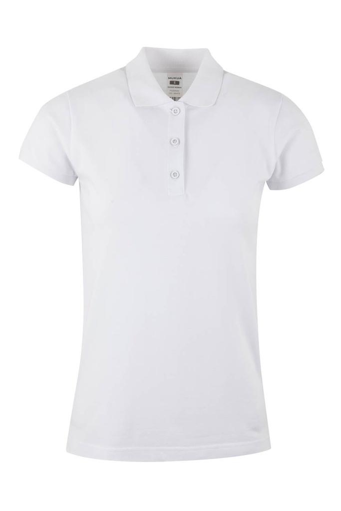 POLO MANGA CORTA MUJER PS200WW – Polo clínico entallado MUKUA