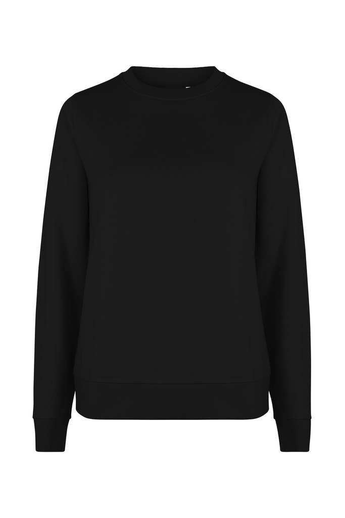 SUDADERA CUELLO REDONDO OCS MU SCN300W – Sudadera mujer algodón orgánico MUKUA