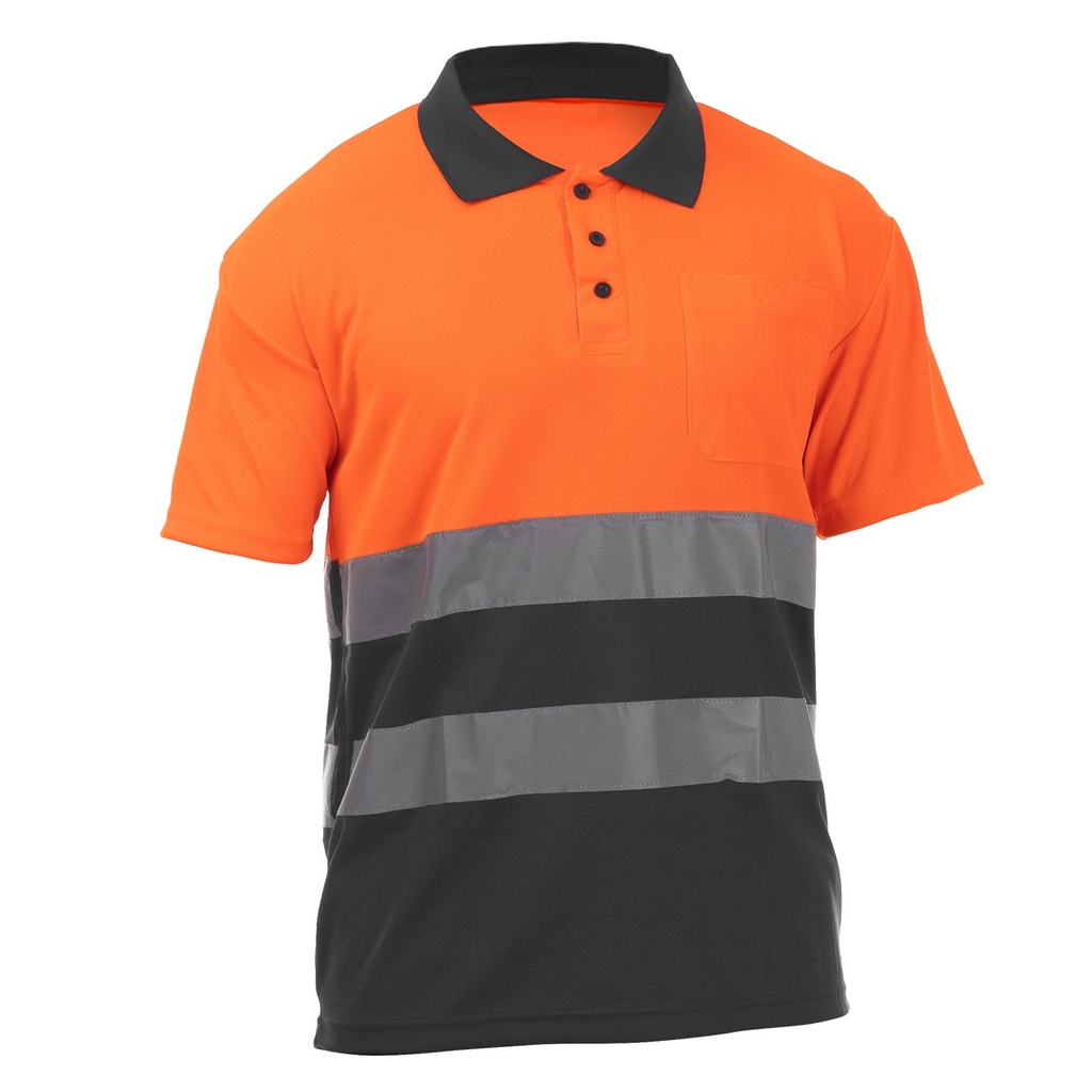 POLO ROCK HV POLO SS BEEWORK.WEAR – Polo alta visibilidad manga corta
