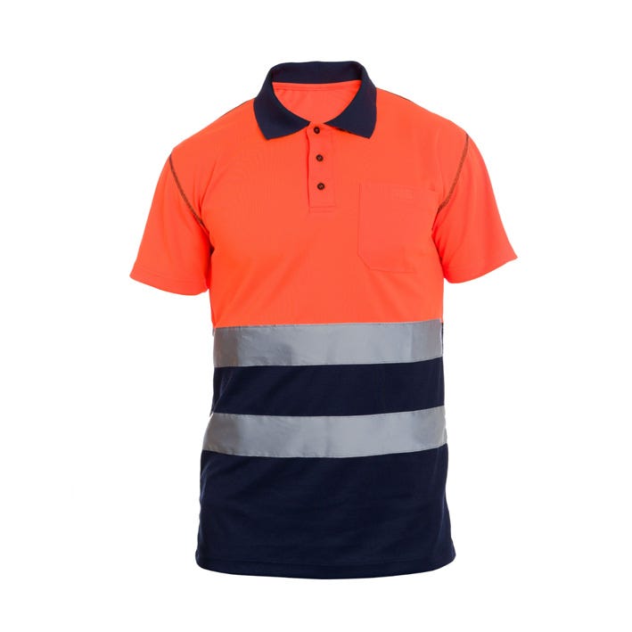 POLO HEAVEN HV BEEWORK.WEAR – Polo haute visibilité avec maille
