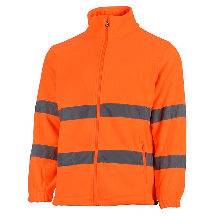 POLAR SPACE HV BEEWORK.WEAR – Veste polaire unicolore haute visibilité
