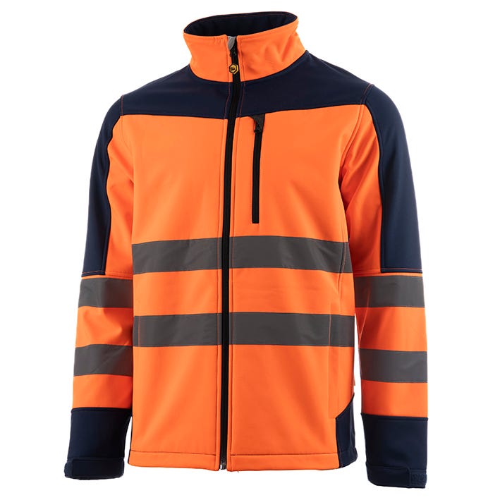 SOFTSHELL ECLIPSE HV BEEWORK.WEAR – Chaqueta alta visibilidad