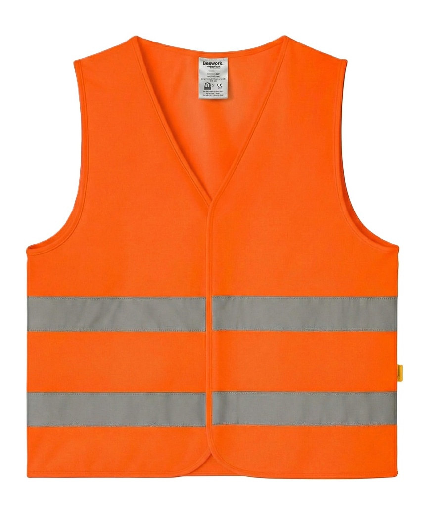 CHALECO FRIEND HV BEEWORK.WEAR – Chaleco alta visibilidad reflectante