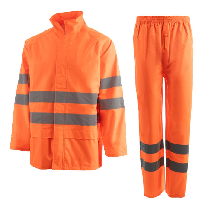 TRAJE AGUA DANCE SET HV BEEWORK.WEAR – Egyszínű láthatósági esővédő