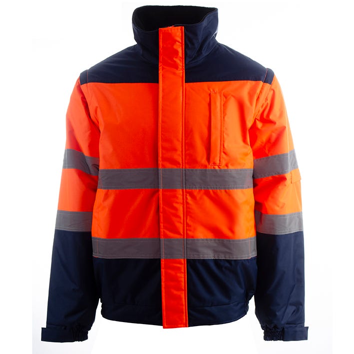 CAZADORA JUNGLE HV BEEWORK.WEAR – Chaqueta bomber alta visibilidad