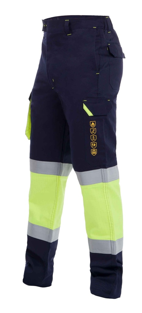 PANTALON STRIP FR HV PANTS CERVA – Pantalón alta visibilidad multinorma