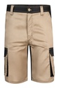 BERMUDA BICOLOR 103021B – Pantalón corto laboral, 6 bolsillos, Velilla