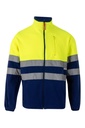 CHAQUETA POLAR BICOLOR AV 183 – Chaqueta polar reflectante VELILLA