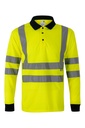 POLO BICOLOR ML AV 305503 – Polo de alta visibilidad Velilla