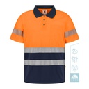 POLO GOSPEL HV BEEWORK.WEAR – Polo alta visibilidad con bandas reflectantes