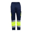 PANTALON KING HV BEEWORK.WEAR – Pantalón de alta visibilidad con bandas reflectantes